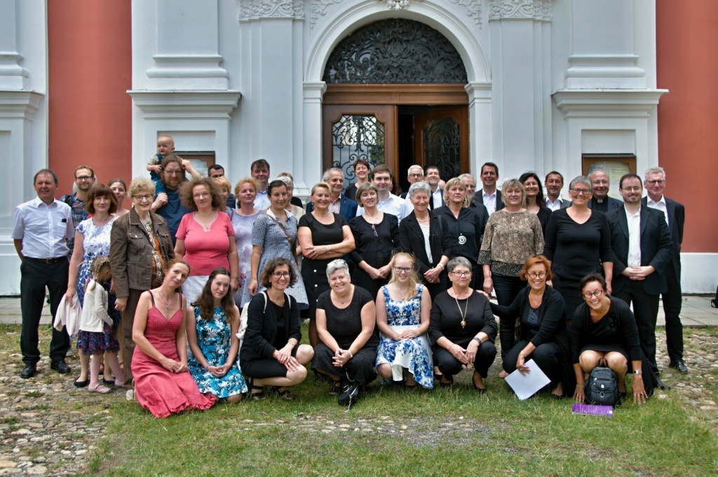 Chor der Wallfahrtskirche Biberbach trifft Freunde in Tschechien