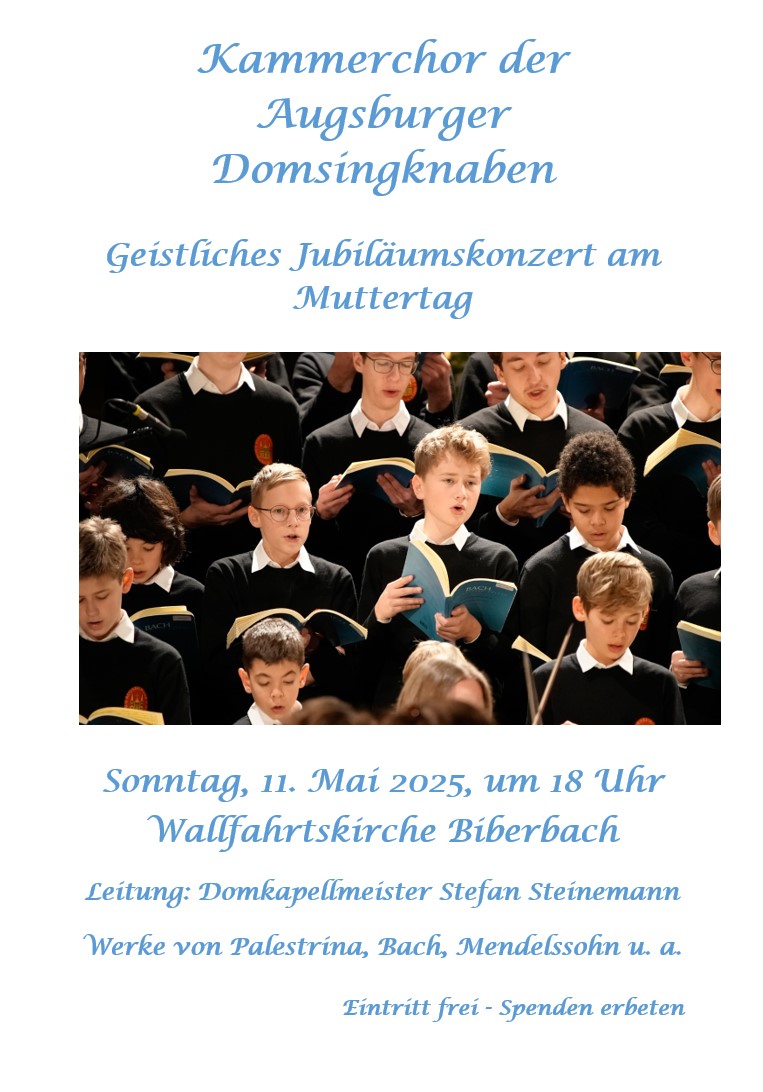 Kammerchor der Augsburger Domsingknaben